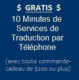 Recevez dix minutes de service d'interprétation en direct GRATUIT